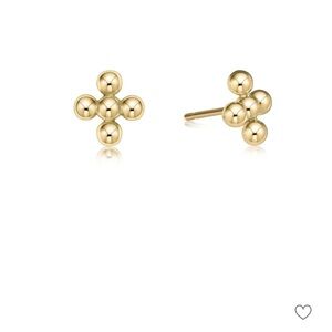 Gold Stud Earrings